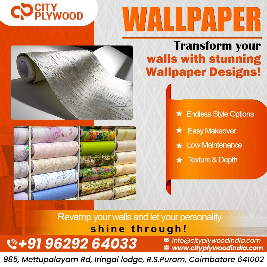 Wallpaper Supplier in Coimbatore - City Plywood