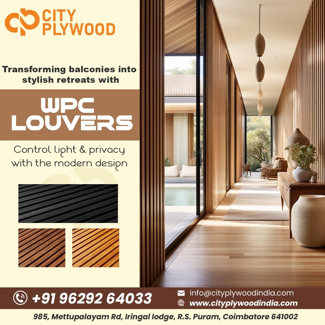 Wood Plastic Composite Panel Supplier in Coimbatore - City Plywood