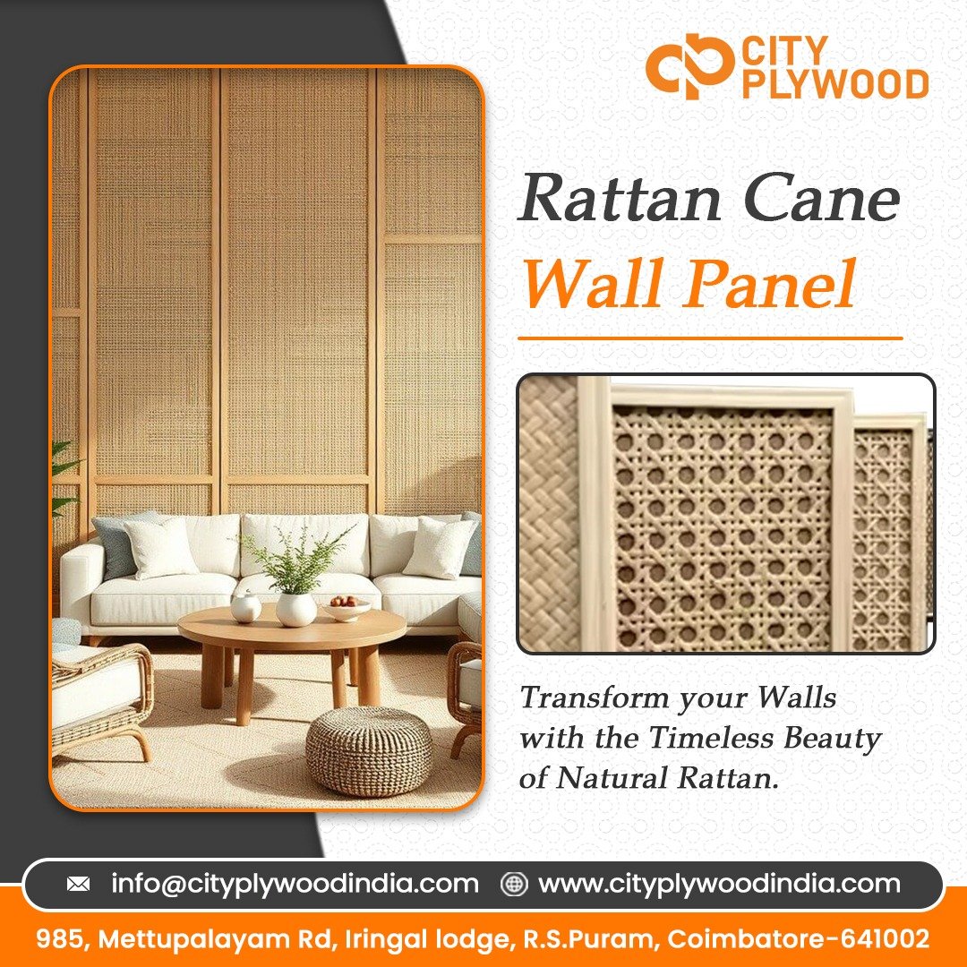 Rattan Cane Wall Panel for Home Interior