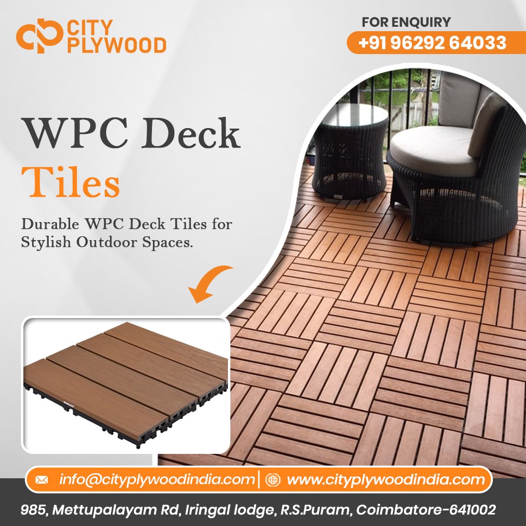 WPC Deck Tiles Suppliers in Tirupur