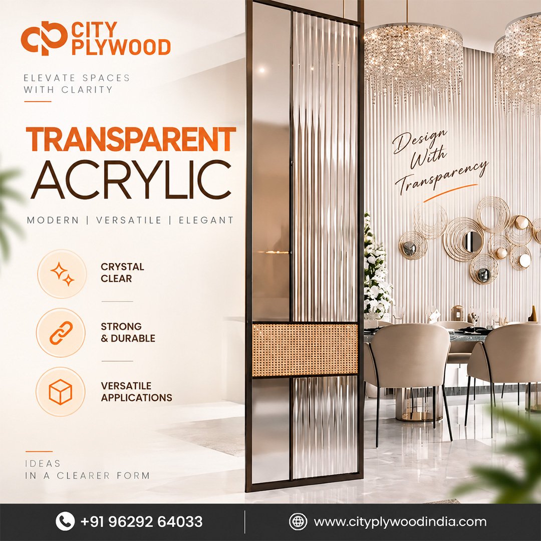 Transparent Acrylic Sheet Suppliers in Coimbatore